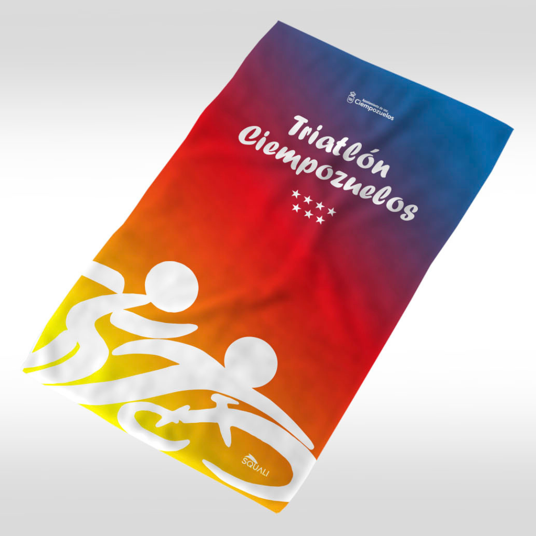 Toalla Microfibra Club Triatlón Ciempozuelos