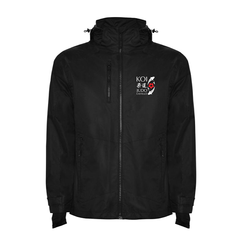 Chaqueta Unisex Capucha Desmontable Club Judo KOI