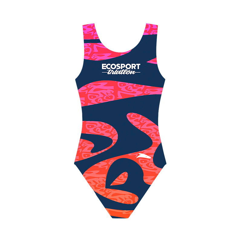 Bañador Alcobendas Tira Ancha Rosa