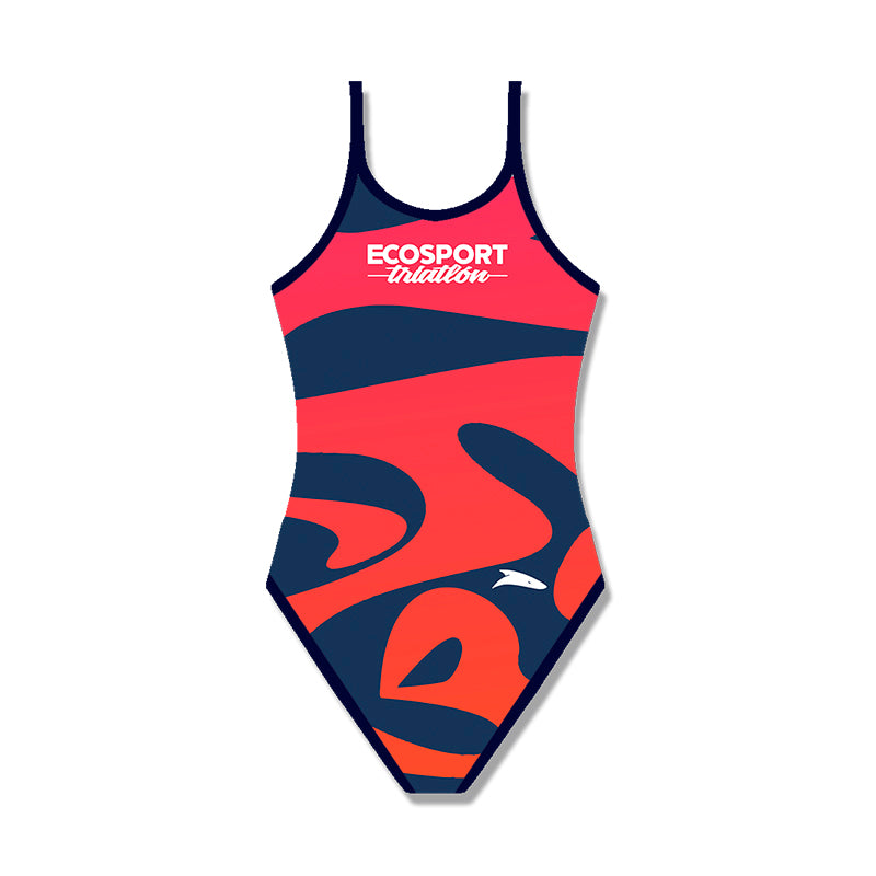 Bañador Alcobendas Tira Fina Rojo