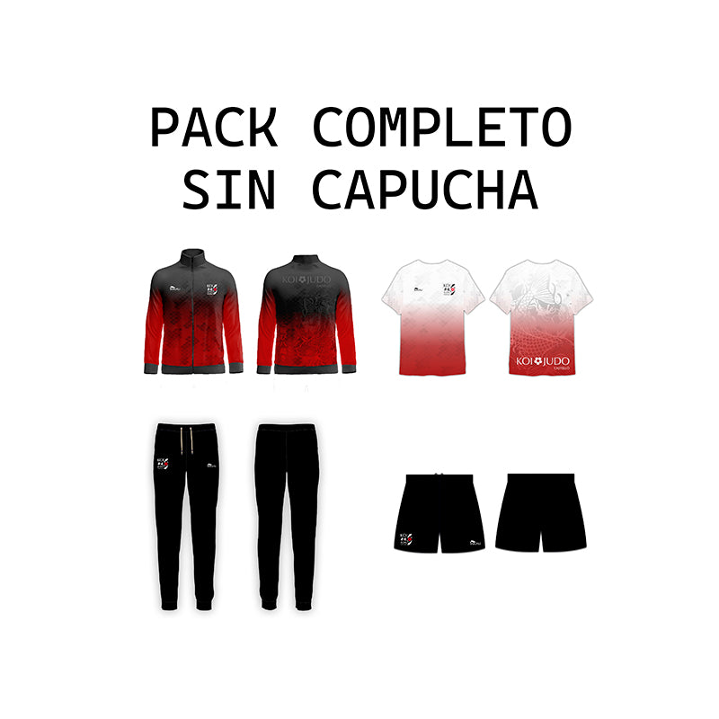 Pack Completo Chaqueta Chándal Equipación Club Judo KOI