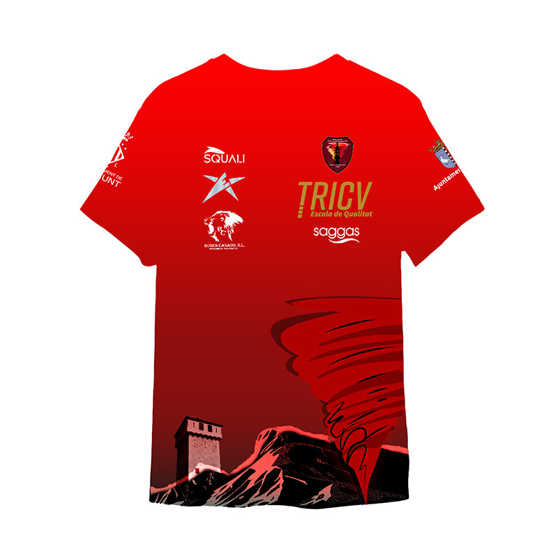 Camiseta Manga Corta Hombre Club Triatlón Huracán