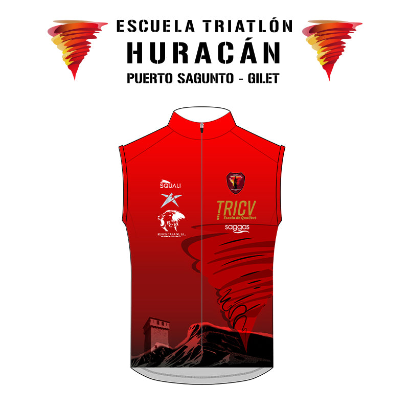 Chaleco Escuela Triatlón Huracán