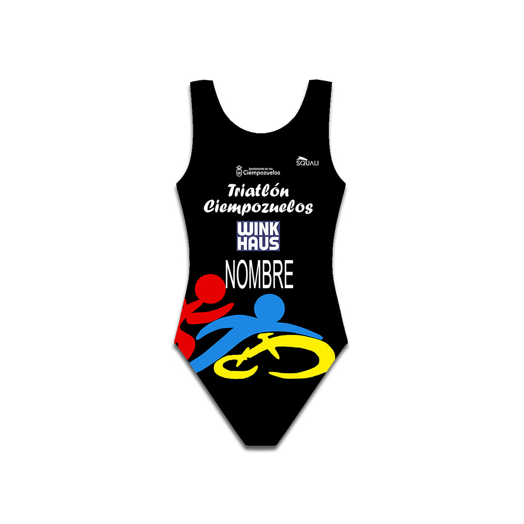 Tritraje Racing Mujer Club Triatlón Ciempozuelos
