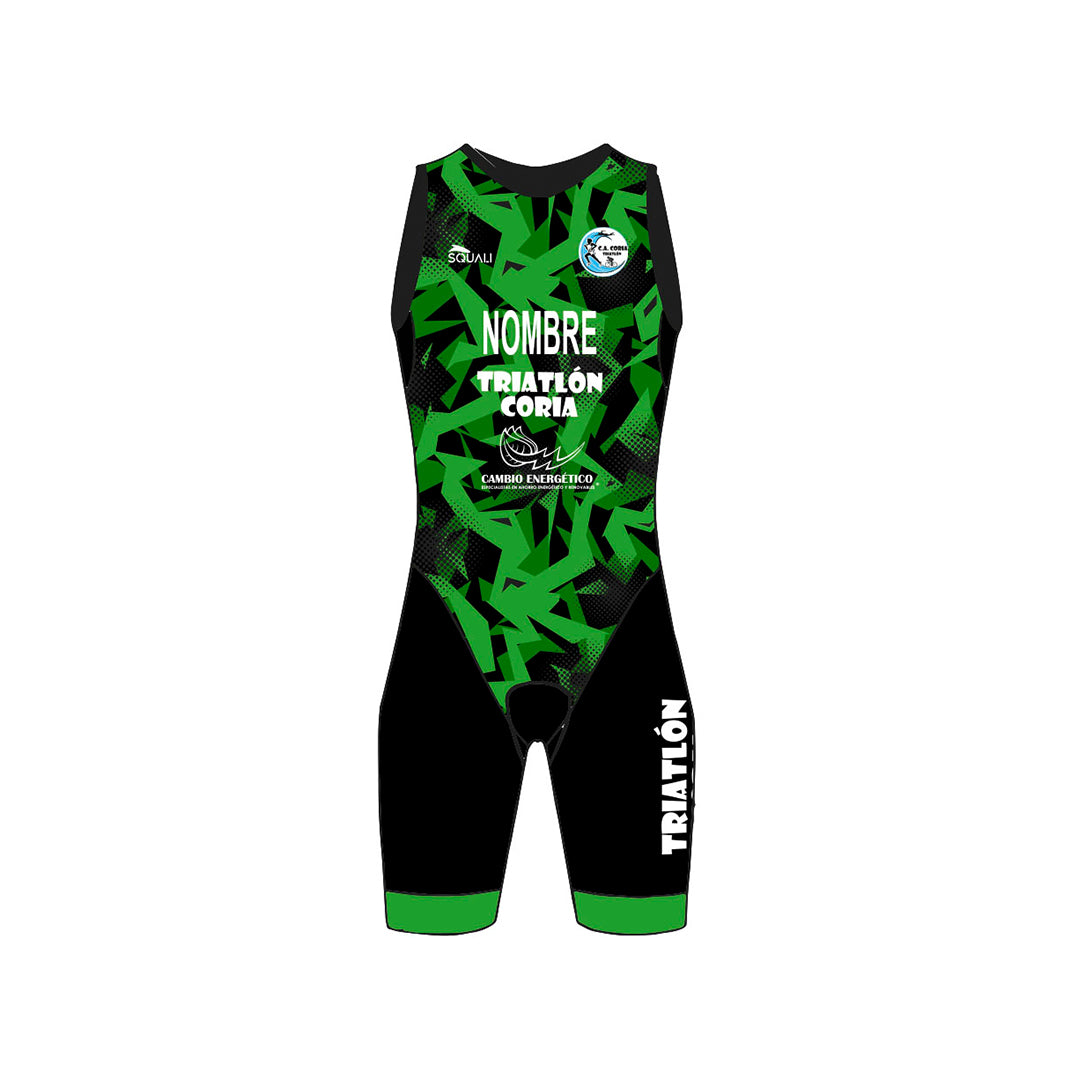 Tritraje sin Mangas Hombre Club Triatlón Coria