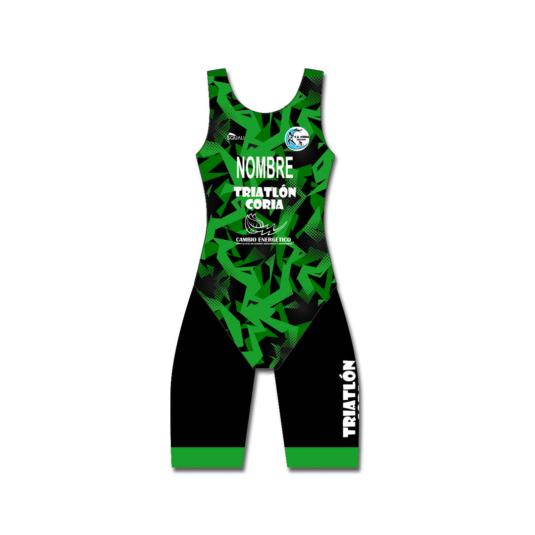 Tritraje sin Mangas Mujer Club Triatlón Coria