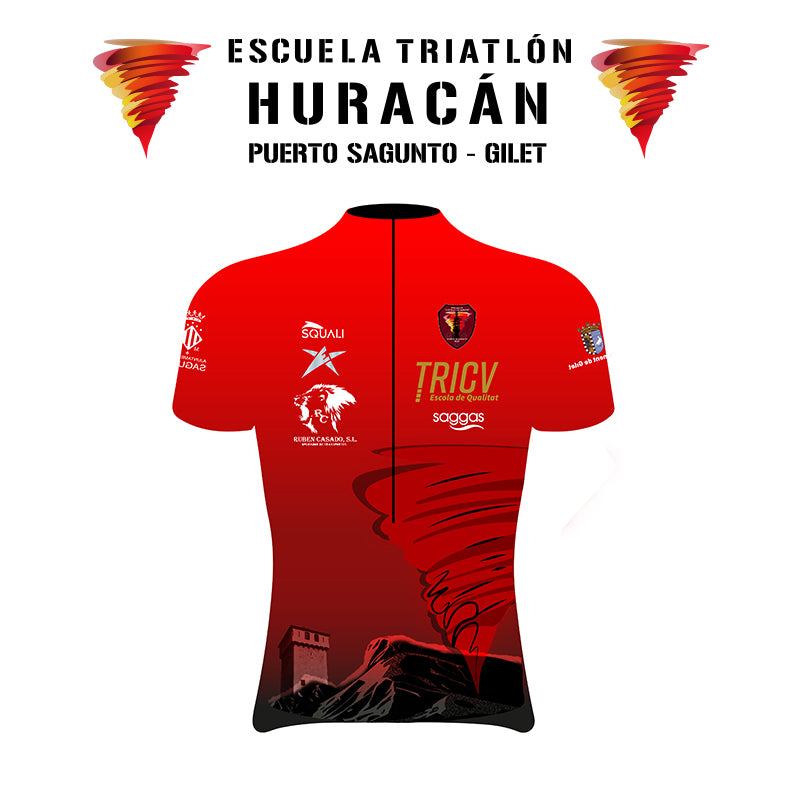 Maillot Corto Escuela Triatlón Huracán