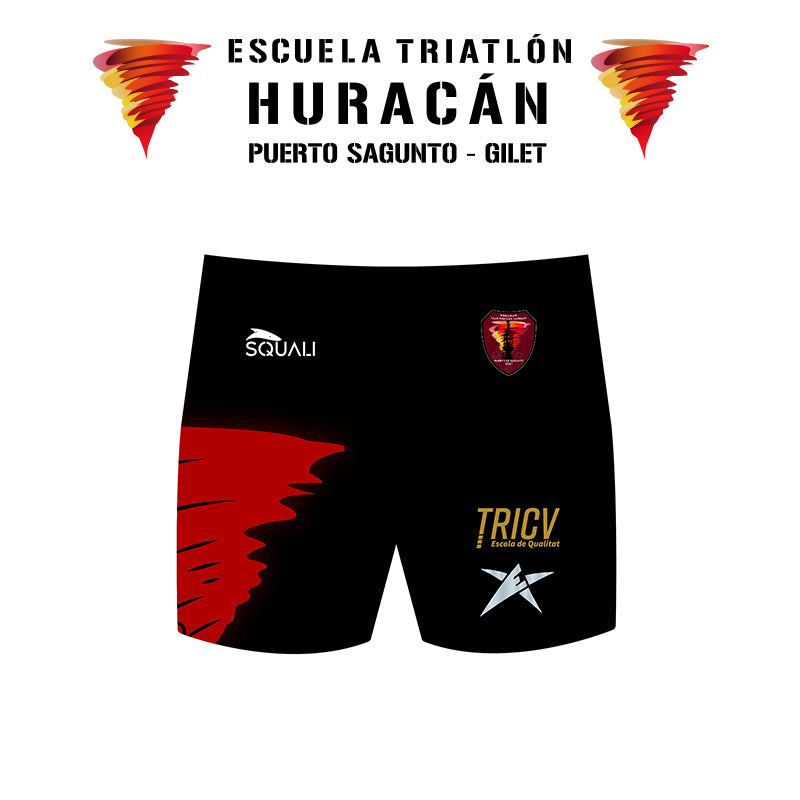 Malla Corta Mujer Escuela Triatlón Huracán