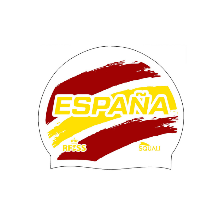 Gorro Natación Silicona Blanco RFESS Oficial