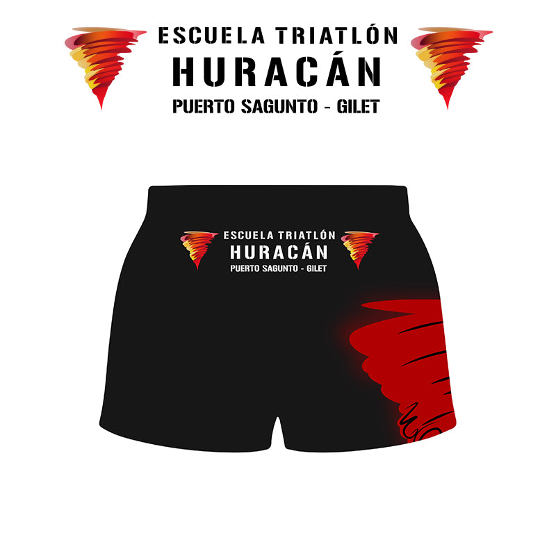 Short Atletismo Unisex Escuela Triatlón Huracán - Imagen 2