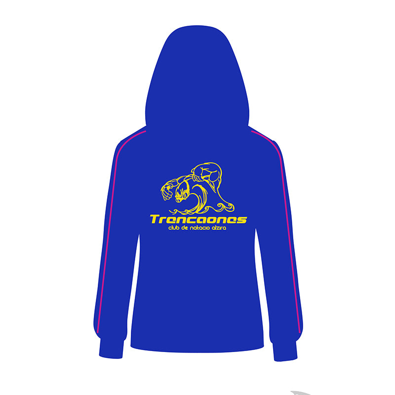 Sudadera con Capucha y Cremallera Unisex Club Natació Trencaones Alzira - Imagen 2