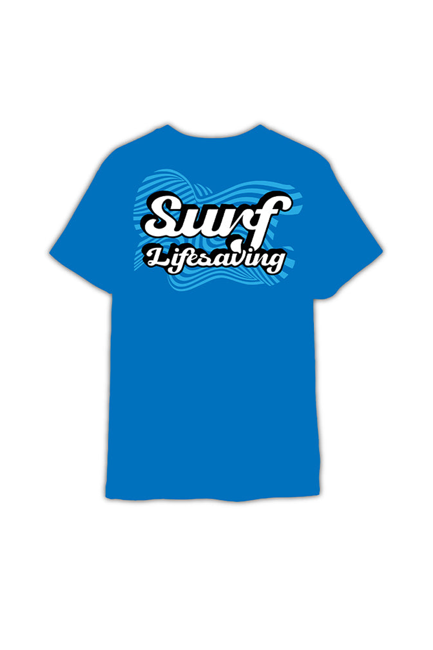 Camiseta Manga Corta Hombre Azul Lifesaving Club