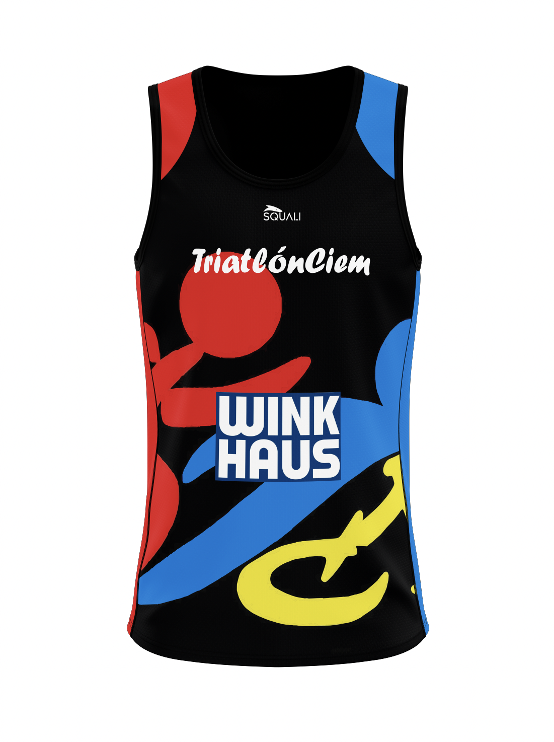 Camiseta sin Mangas Hombre Club Triatlón Ciempozuelos