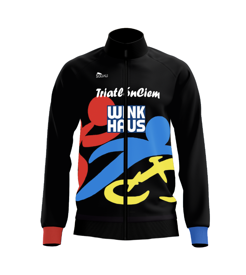 Chaqueta Chándal Unisex Club Triatlón Ciempozuelos