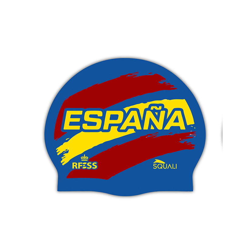 Gorro Natación Silicona Azul RFESS Oficial