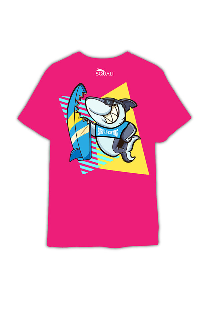 Camiseta Manga Corta Hombre Rosa Lifesaving Club
