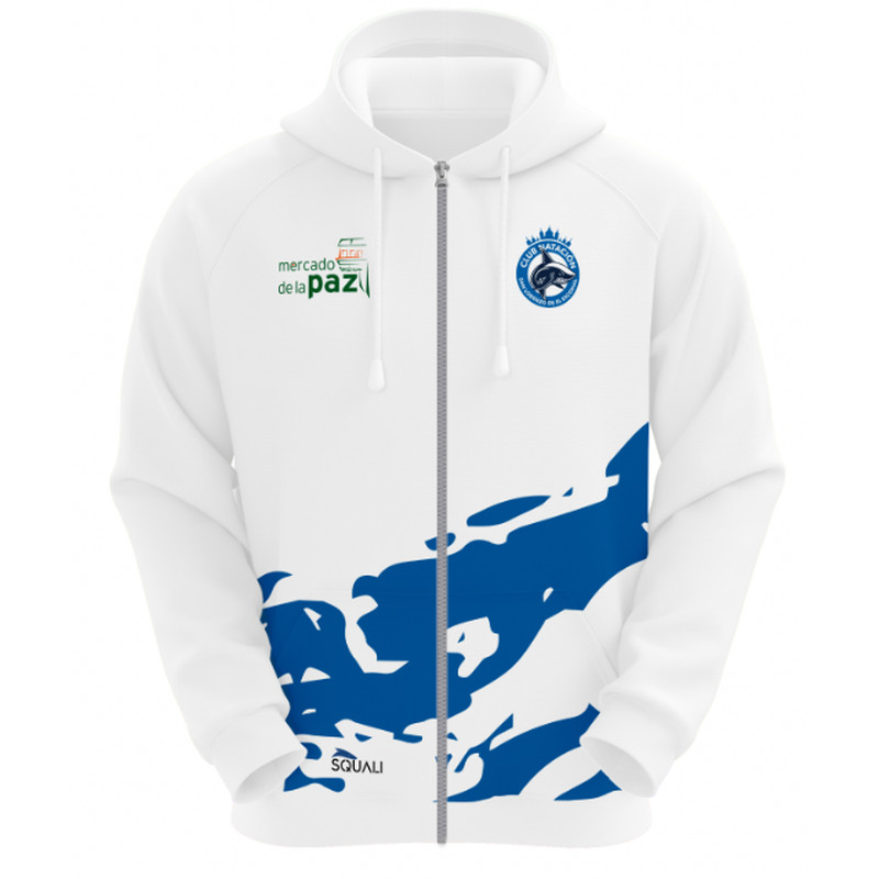Sudadera con Cremallera Unisex Natación San Lorenzo