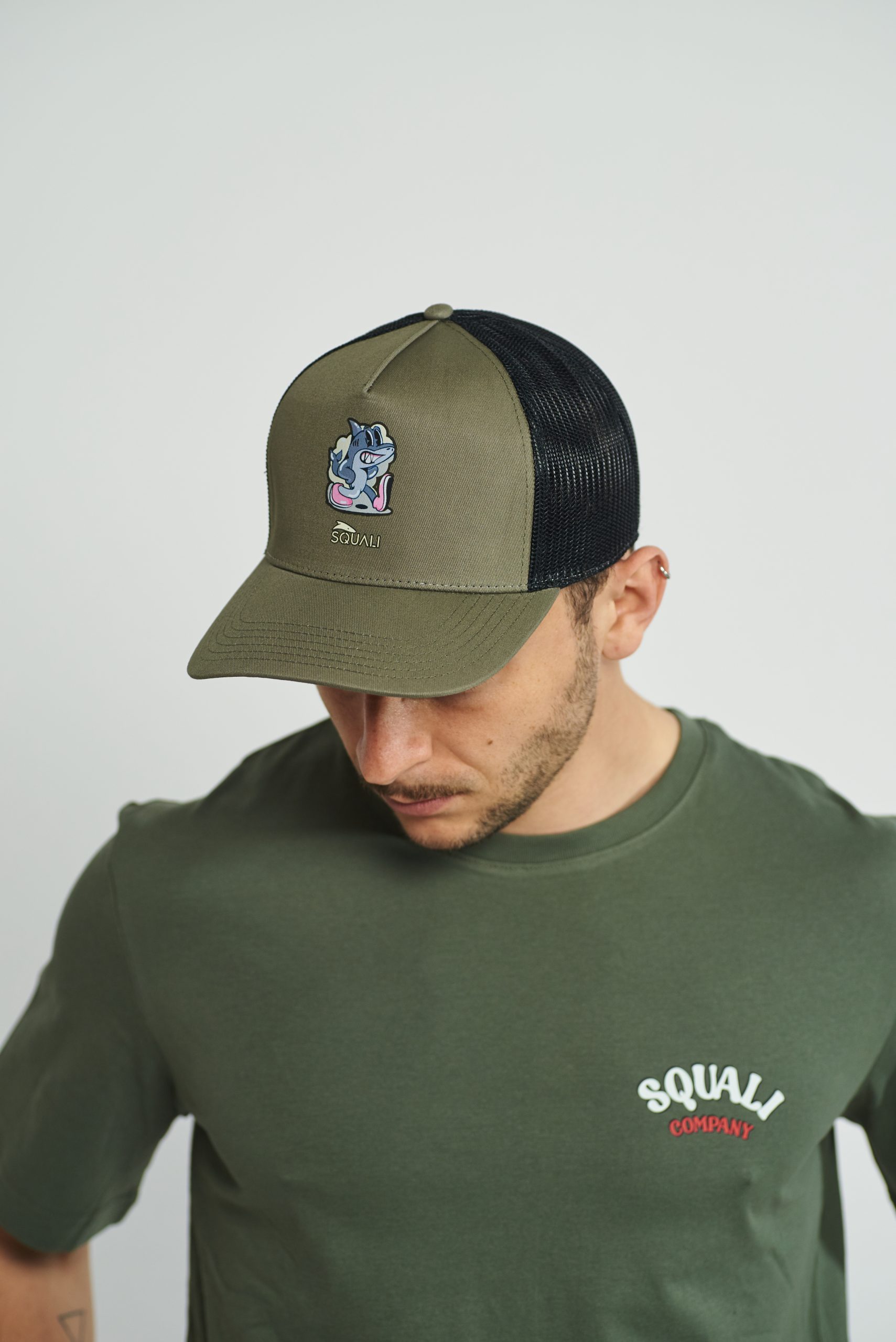 Gorra Surf Lifesaving verde y negro - Imagen 2