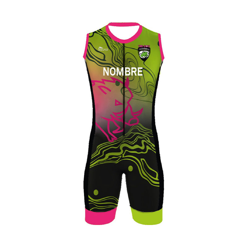 Tritraje Sin Mangas Hombre Club Triatlón SO3 Valdemorillo