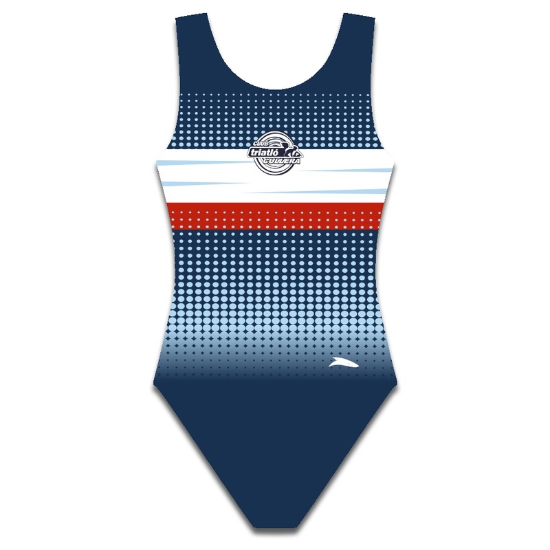 Tritraje Bañador Mujer Club Triatlón Cullera