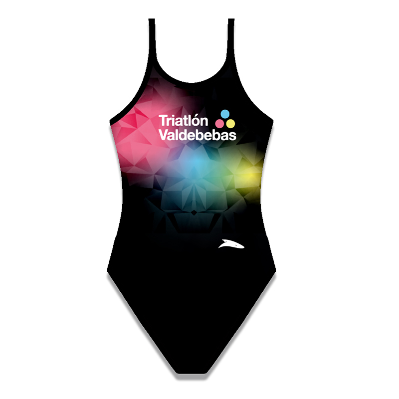 Bañador Tira Cruzada Club Triatlón Valdebebas